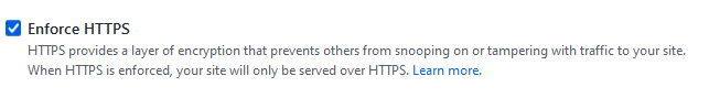 Nothing like good old-fashioned https